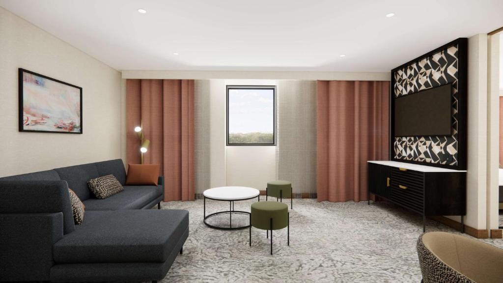 Posezení v ubytování Doubletree By Hilton Sheffield City