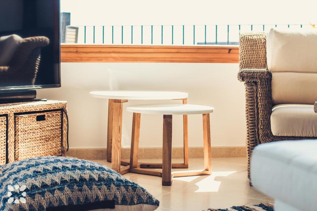 Posezení v ubytování Villa Mykonos by Abahana Villas