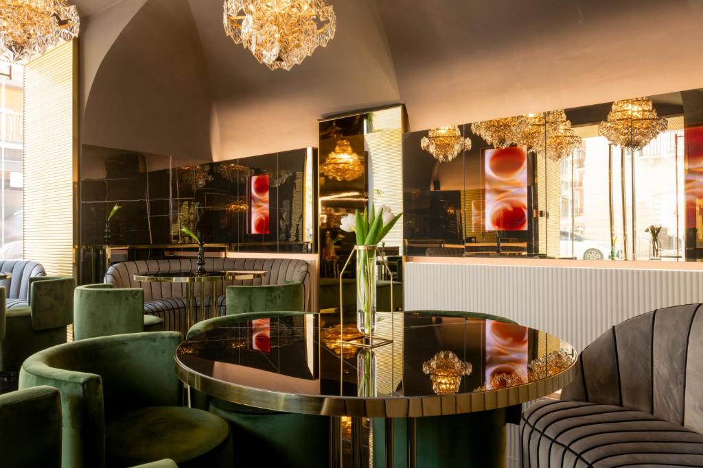 Posezení v ubytování Bra Hotel