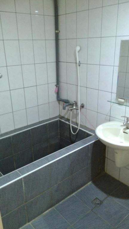 Koupelna v ubytování JS Hotspring