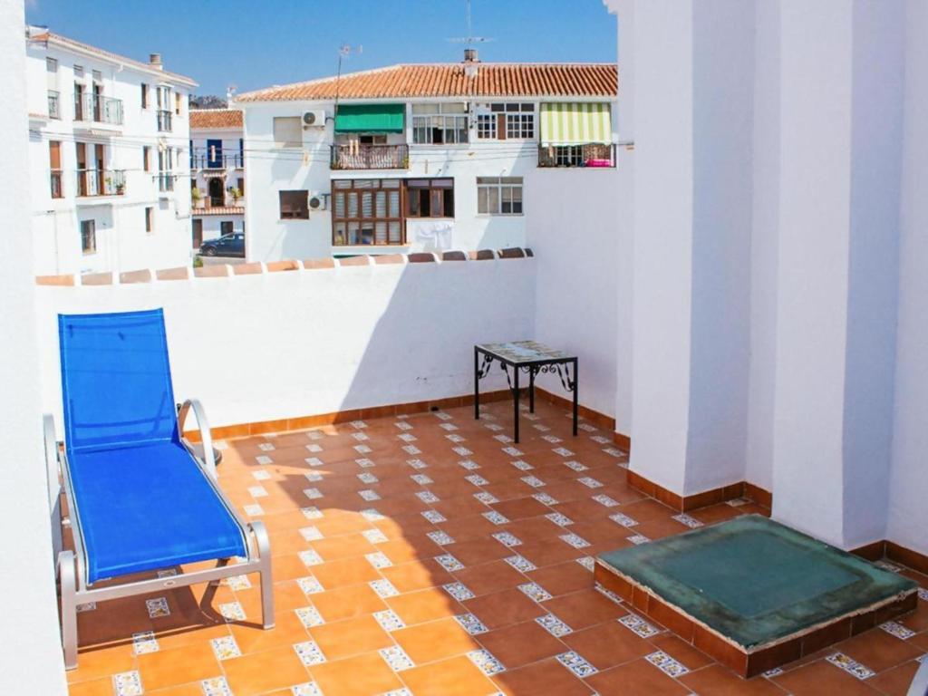 Un balcón o terraza de Tipica Casa En Frigiliana con patio y terraza