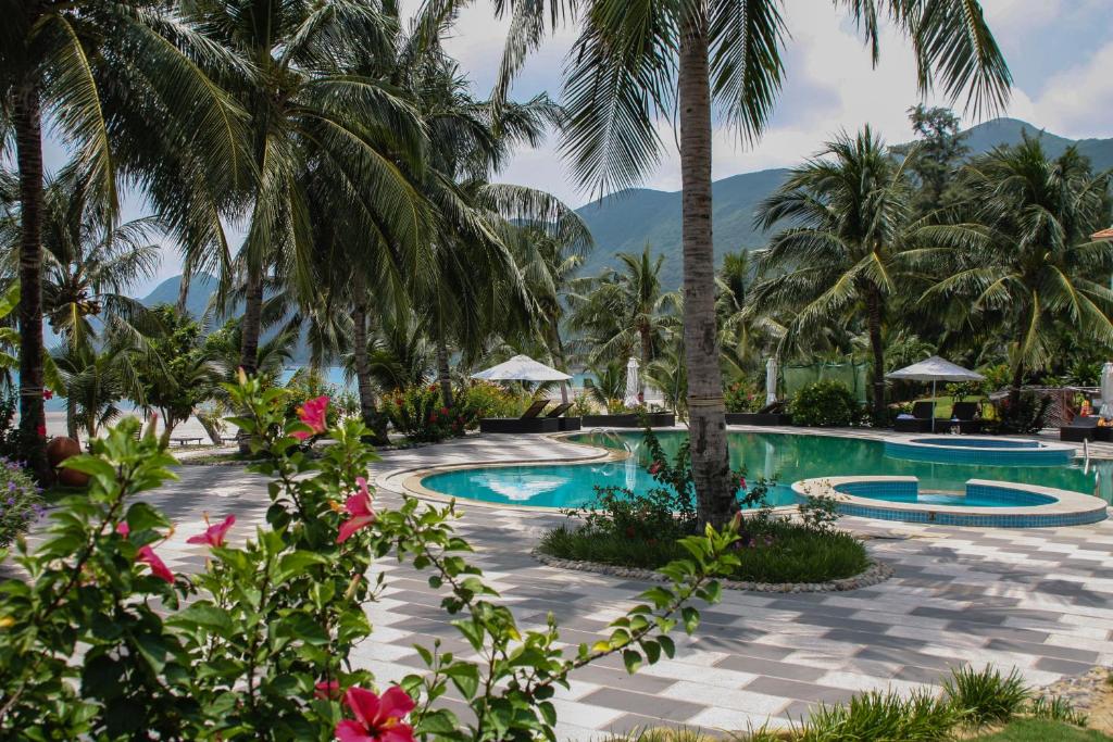 Bazén v ubytování Con Dao Resort nebo v jeho okolí
