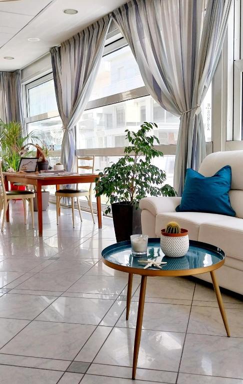 Część wypoczynkowa w obiekcie Hotel Brotas