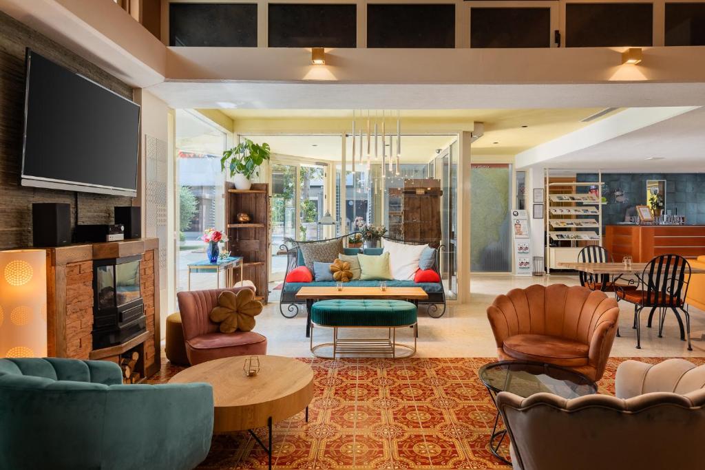 Posezení v ubytování Hotel Porec