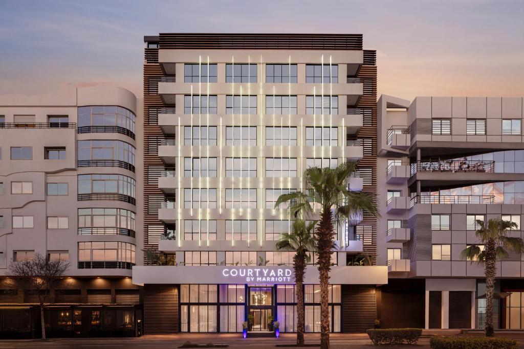 カサブランカにあるCourtyard by Marriott Casablanca Downtownのマンションのアーティストによるレンダリング