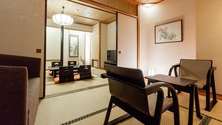 Posezení v ubytování U-BELL Hotel Matsumasa