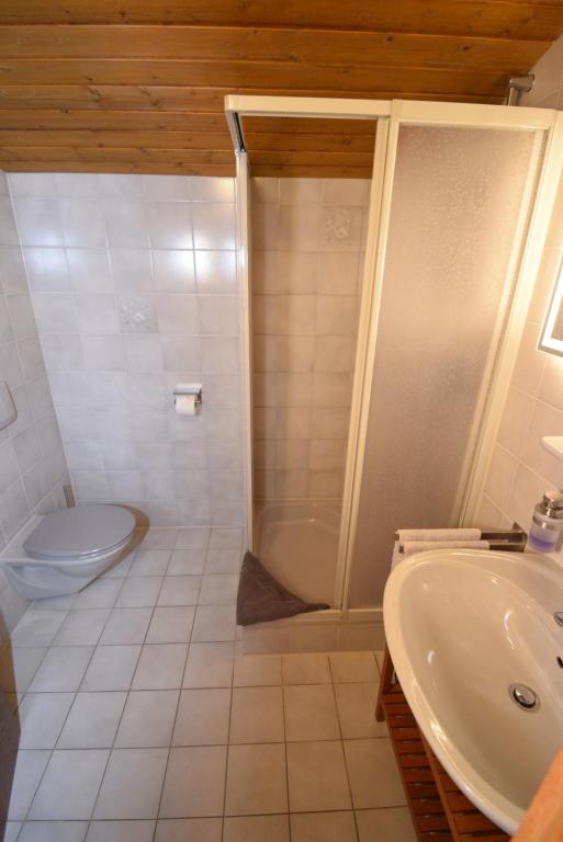 Łazienka w obiekcie Landhaus Bichlbach