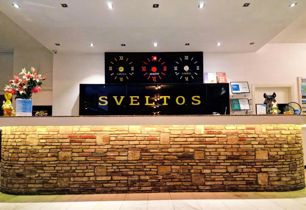 Certifikát, hodnocení, plakát nebo jiný dokument vystavený v ubytování Sveltos Hotel