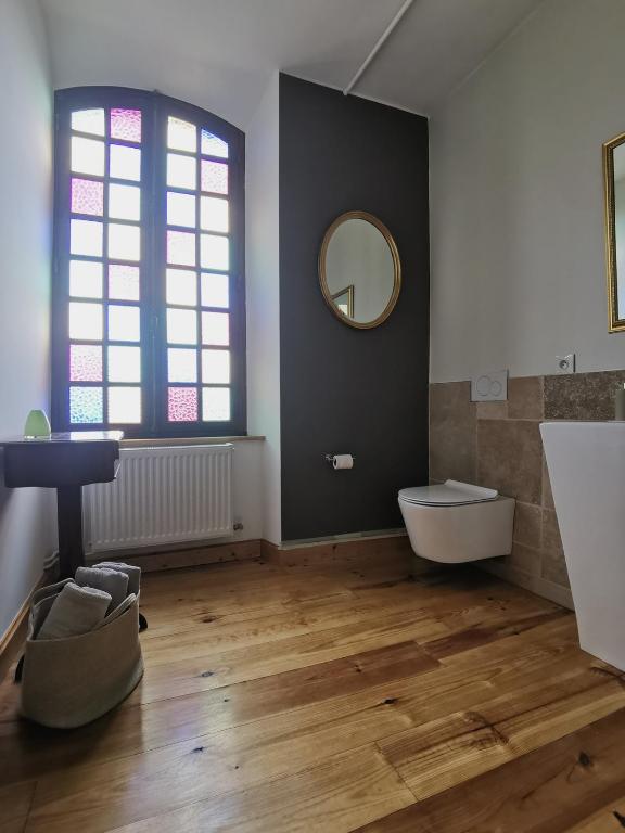 Koupelna v ubytování Château d'Esplavis