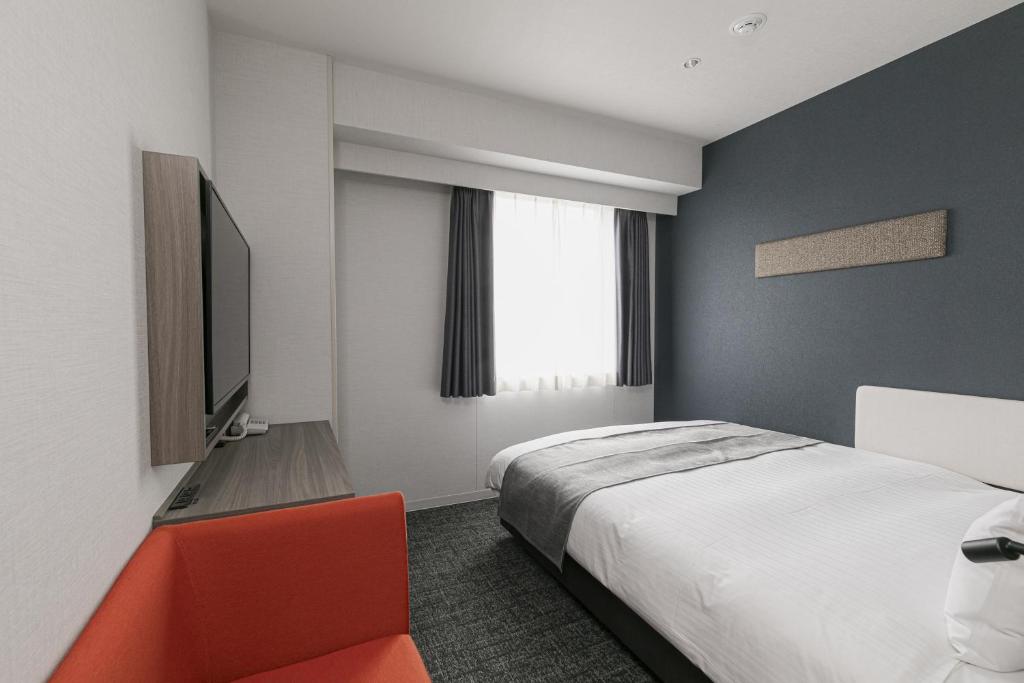 TV a/nebo společenská místnost v ubytování Shimanami PRIME HOTEL IMABARI