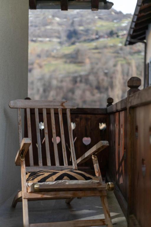 Balkón nebo terasa v ubytování SoHome Le Chable