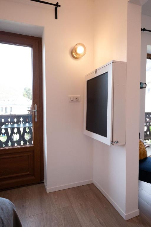 TV o dispositivi per l'intrattenimento presso Chalet les Myrtilles