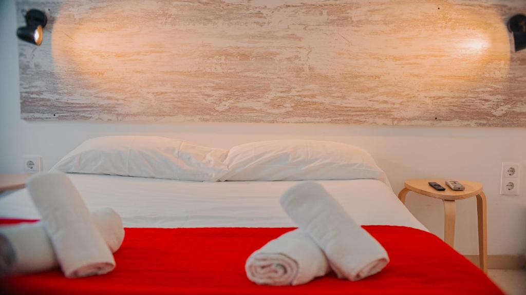 Ένα ή περισσότερα κρεβάτια σε δωμάτιο στο Barraca Suites