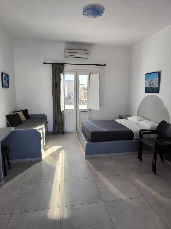 Letto o letti in una camera di Mary Rooms