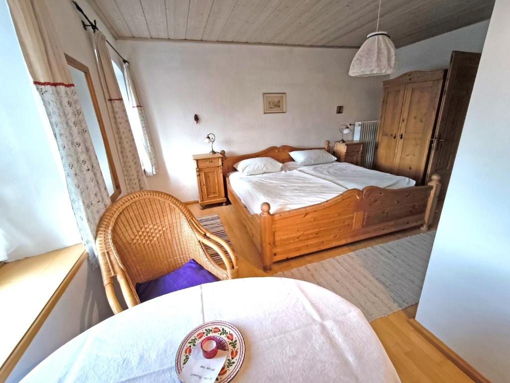 Bauernhof Geigerhof - Habitación Doble Con Vistas A La Montaña
