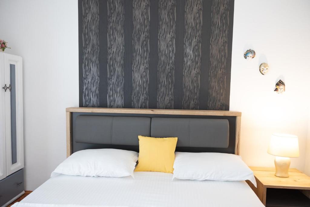 Postelja oz. postelje v sobi nastanitve Apartmani Novkovic