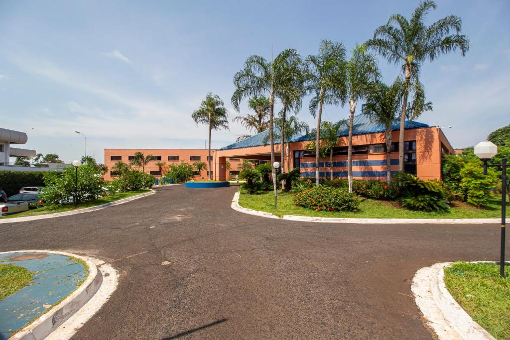 O edifício em que o hotel se localiza