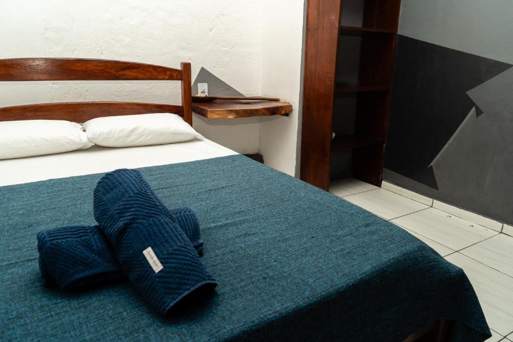 Postel nebo postele na pokoji v ubytování BANANAS HOSTEL