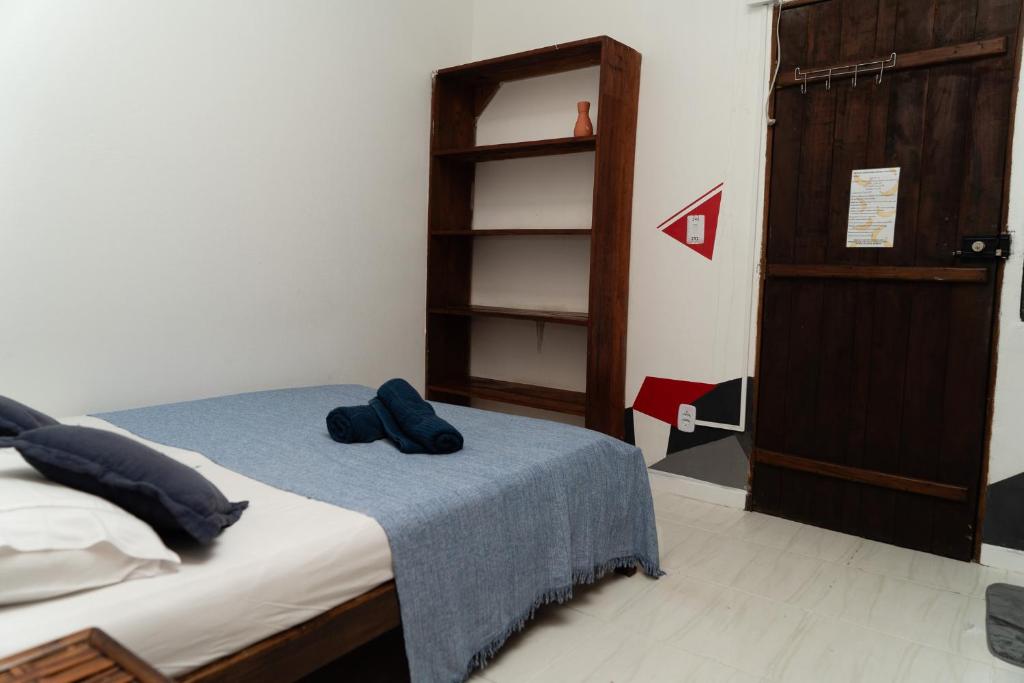 Postel nebo postele na pokoji v ubytování BANANAS HOSTEL