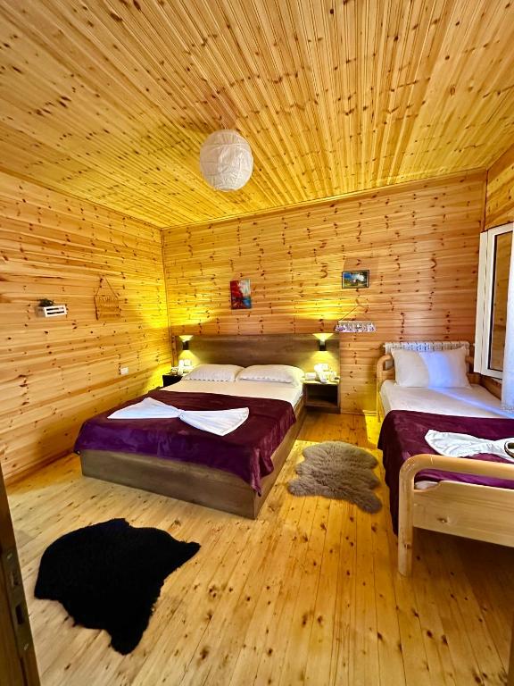 Letto o letti in una camera di Guesthouse Marashi