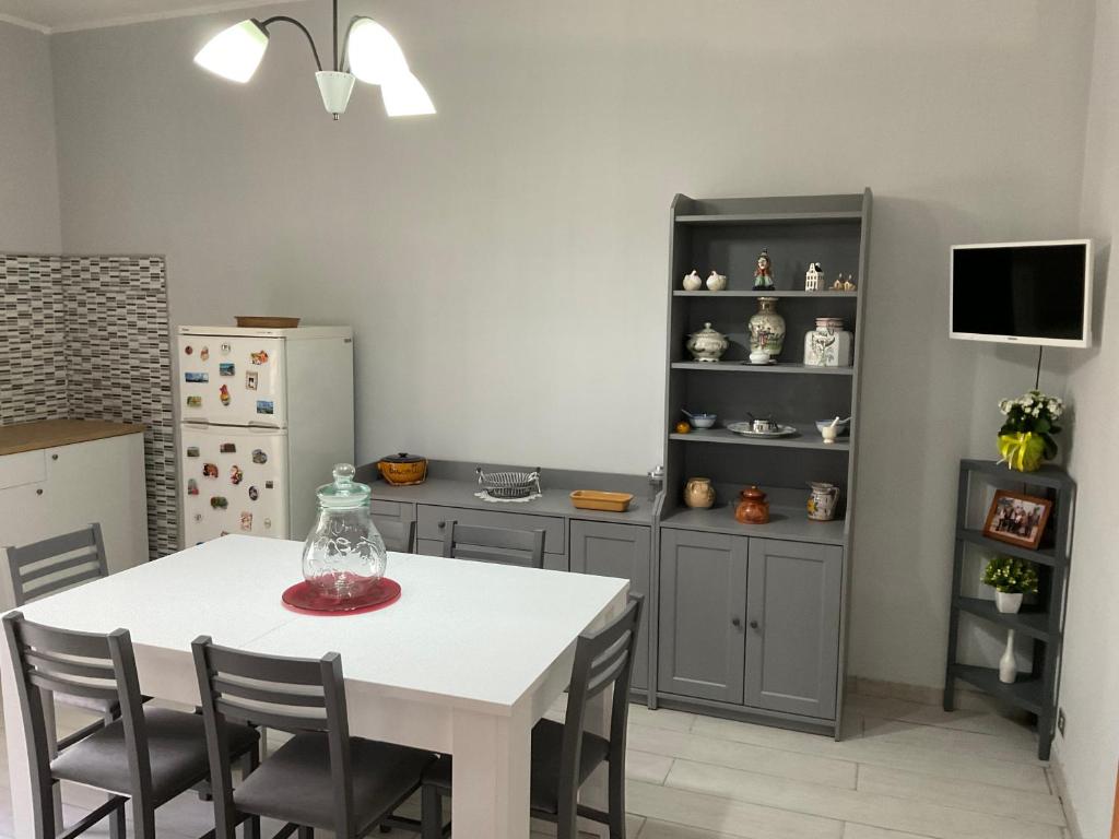 Kuchyň nebo kuchyňský kout v ubytování “da nonna Lucia”