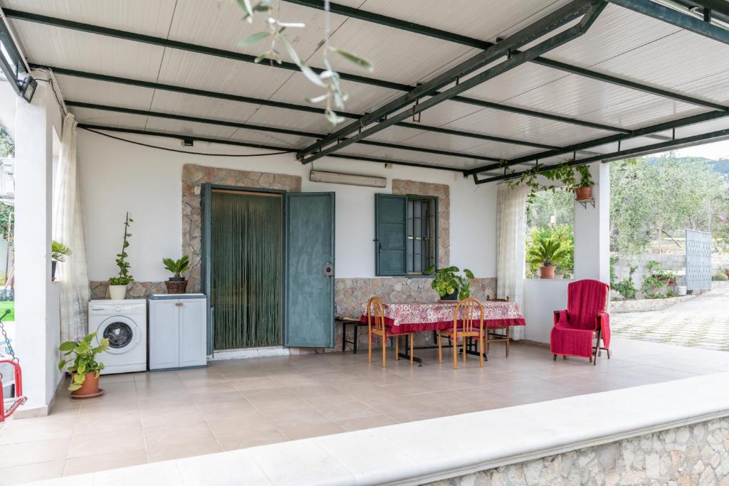 Patio nebo venkovní prostory v ubytování Macchia Verde