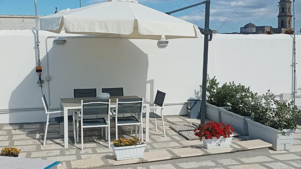 Balkón nebo terasa v ubytování B&B Ninedda