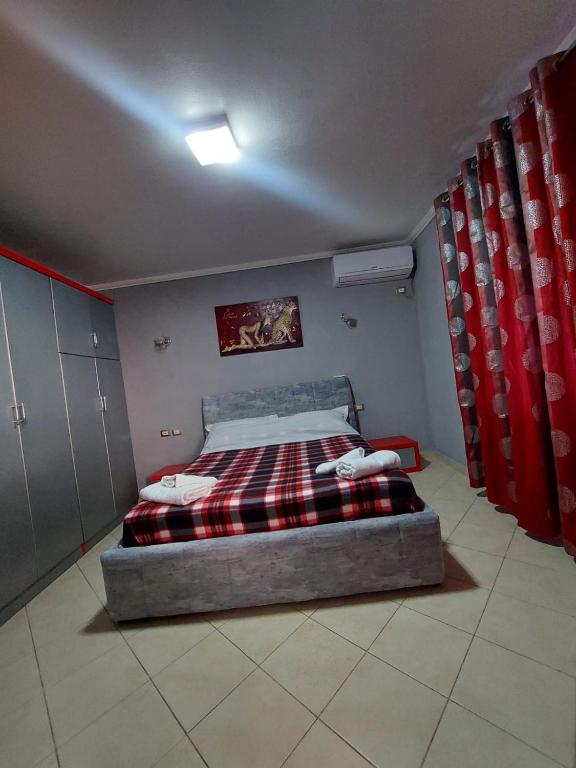 Voodi või voodid majutusasutuse GEX Guest House toas