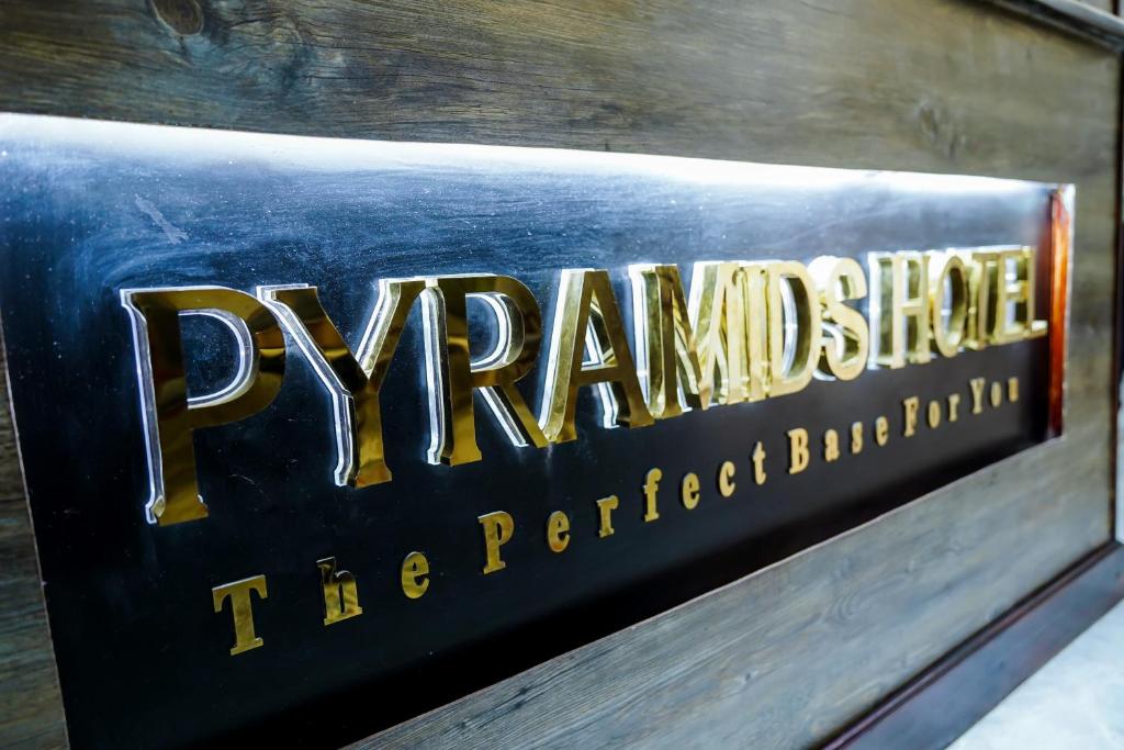 Certifikát, hodnocení, plakát nebo jiný dokument vystavený v ubytování Pyramids Sun Land Veiw