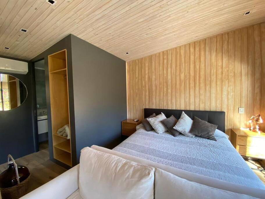 Postel nebo postele na pokoji v ubytování Monoambiente La Tiny