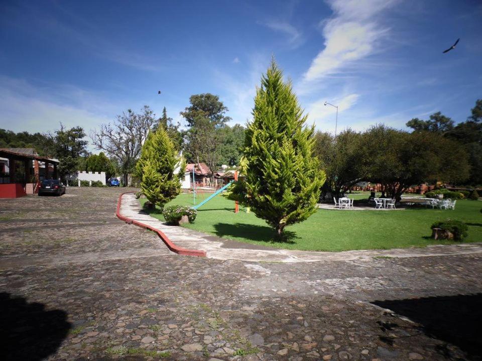 Zahrada ubytování Hotel Cabañas Chalamu