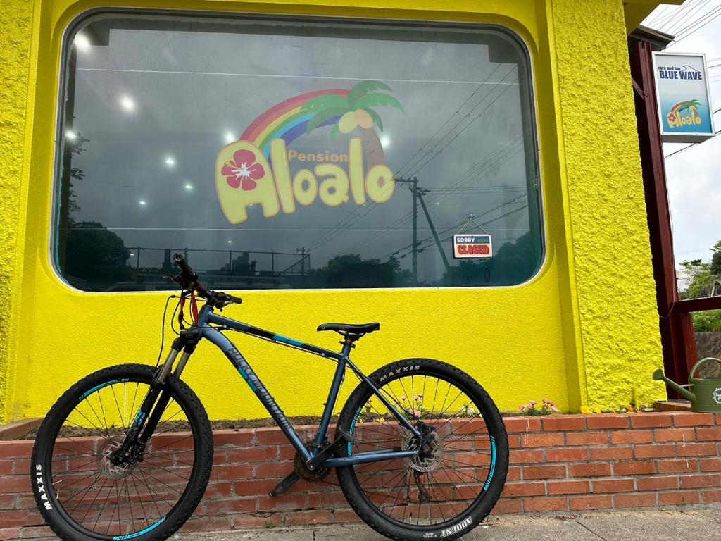 Jízda na kole v ubytování ペンションAloalo nebo okolí