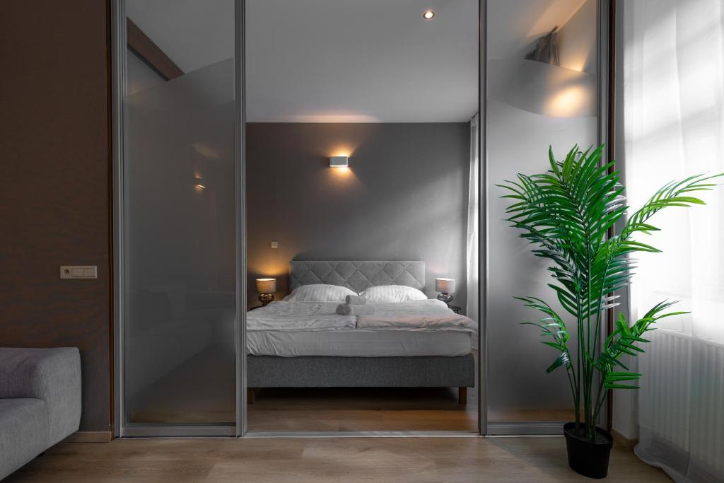 Laurinska modern apartment in direct centrum of Bratislava, Air-condition - Housity