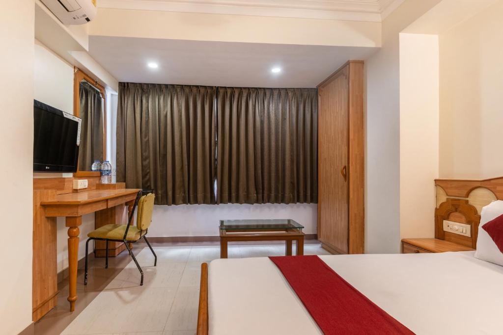 Postel nebo postele na pokoji v ubytování Hotel Prime