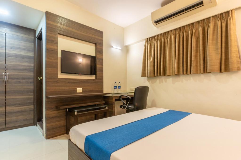 Postel nebo postele na pokoji v ubytování Hotel Prime