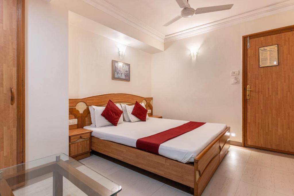 Postel nebo postele na pokoji v ubytování Hotel Prime