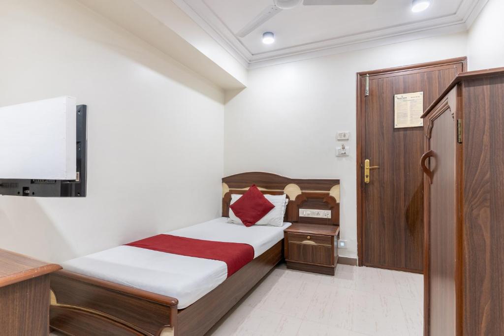 Postel nebo postele na pokoji v ubytování Hotel Prime