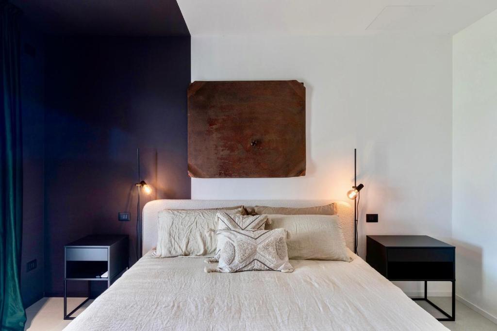 Postel nebo postele na pokoji v ubytování Memento B&B
