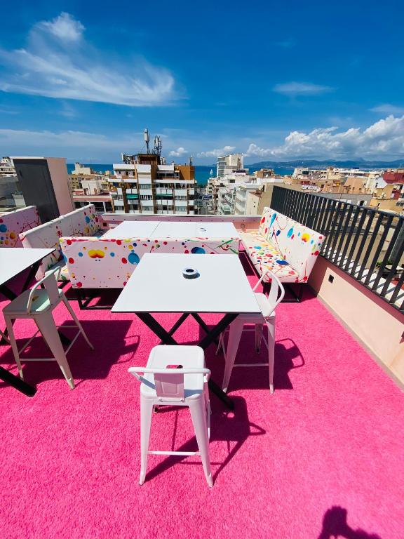 Balkón alebo terasa v ubytovaní We Street Hostel - El Arenal-Albergue Turístico