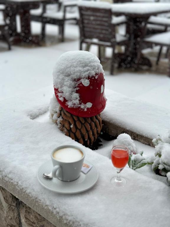 Hotel Monte Rosa v zimě