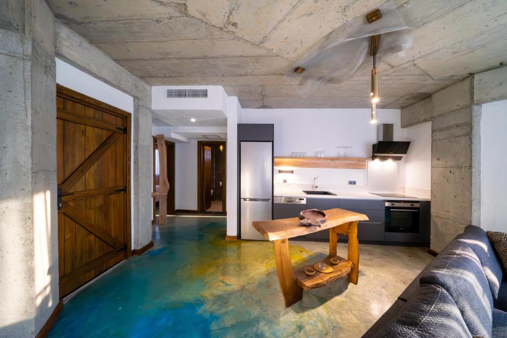 Posezení v ubytování Kikonia Art & Suites