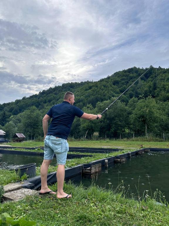 Příroda nedaleko motelu