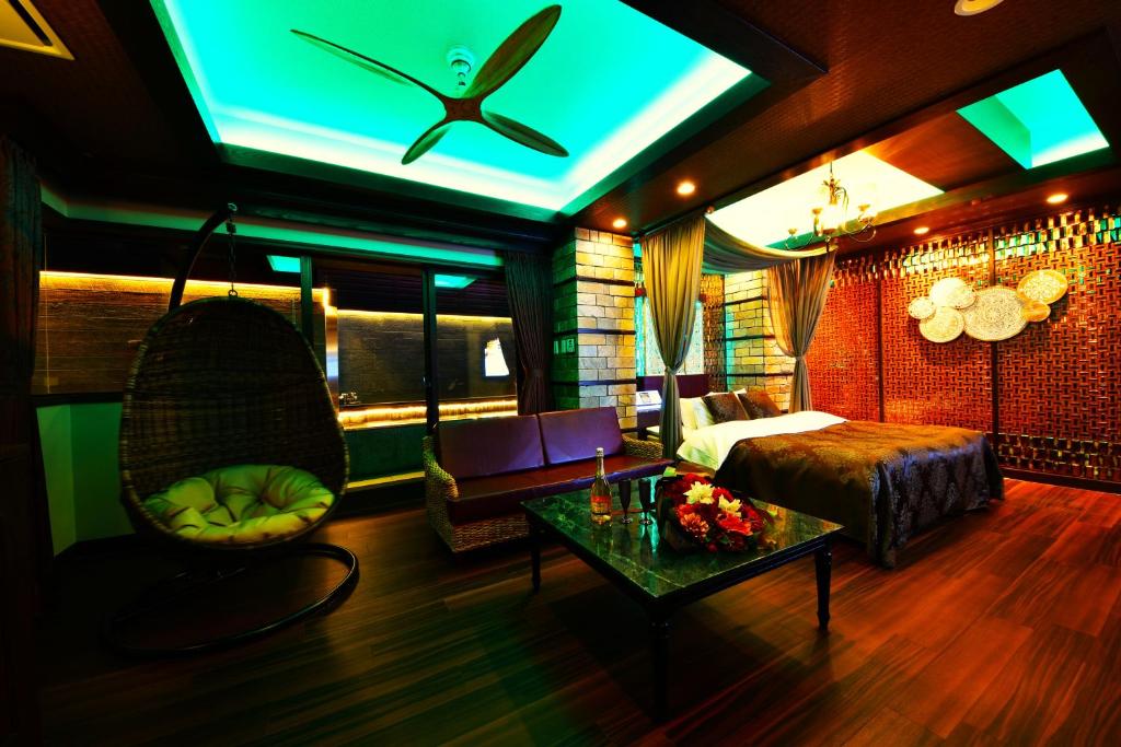Posezení v ubytování Hotel Vanilla Komaki (Adult Only)