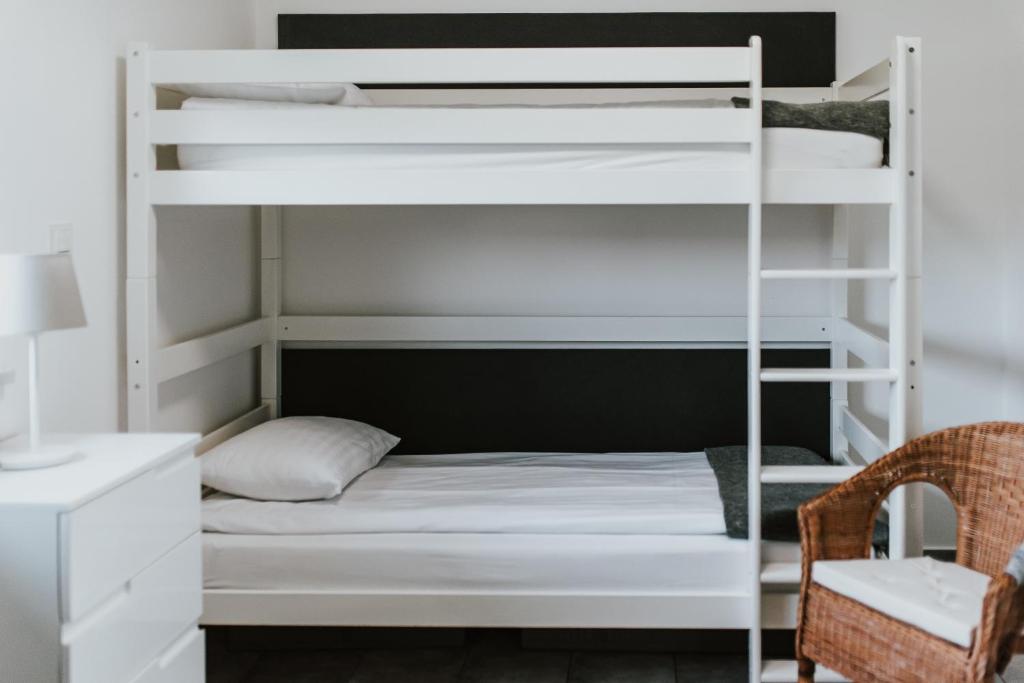Posteľ alebo postele v izbe v ubytovaní APARTAMENTY LAS Zator