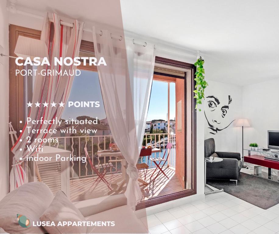 Posedenie v ubytovaní CASA NOSTRA, Port-Grimaud, Vue sur les Canaux