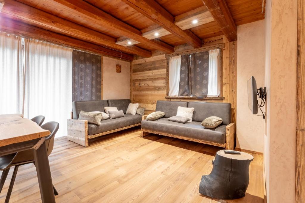 Posezení v ubytování Elva Apartments