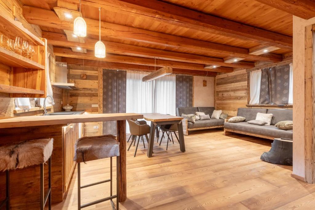 Posezení v ubytování Elva Apartments