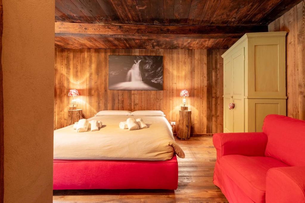 Postel nebo postele na pokoji v ubytování Elva Apartments