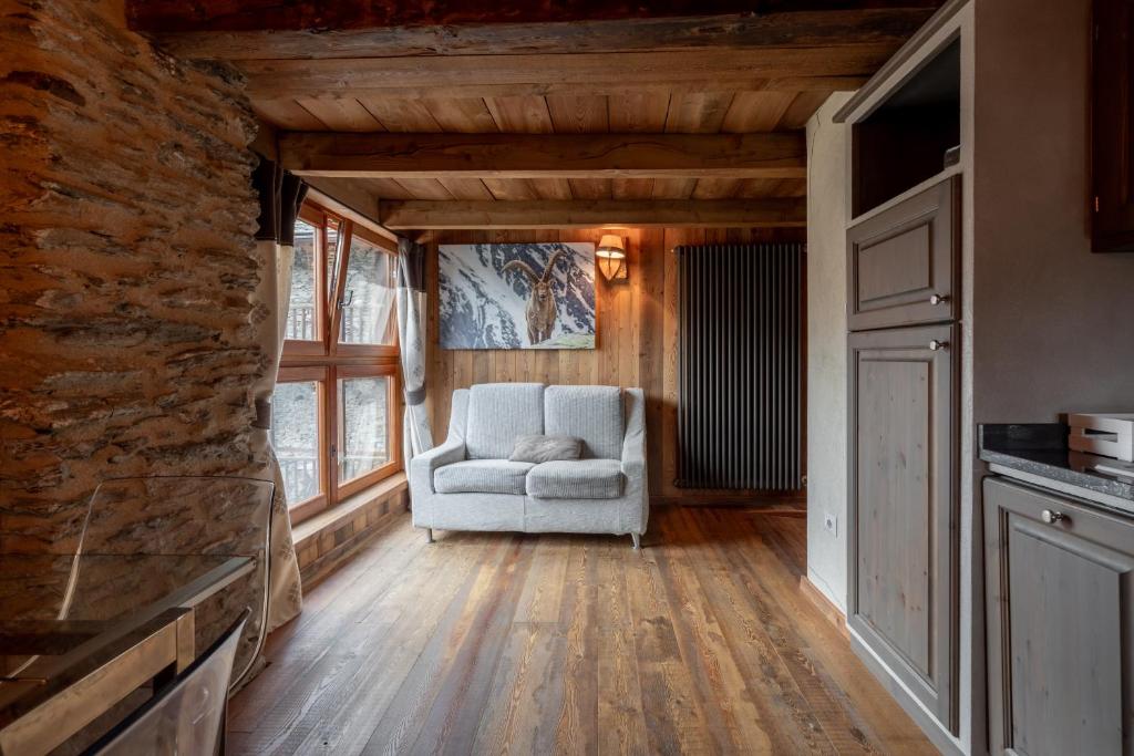 Posezení v ubytování Elva Apartments