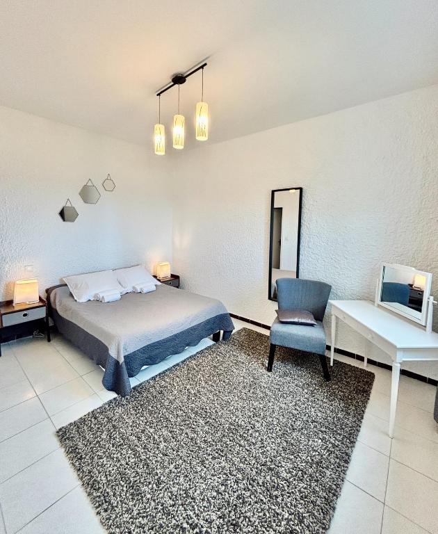 Postel nebo postele na pokoji v ubytování Residence Canella
